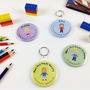First Day At Pre School Or Nursery Badge Or Keyring, thumbnail 1 of 4