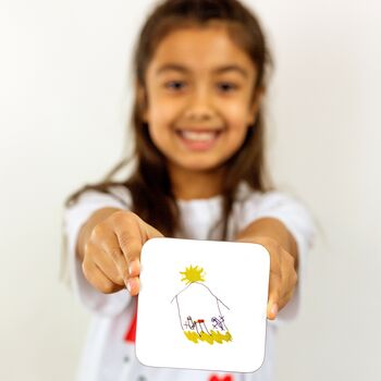 Personalised Child's Drawing Coasters, 2 of 2