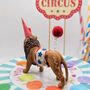 Personalised Circus Lion Cake Topper, thumbnail 3 of 5