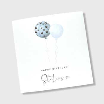 Personalised Birthday Card For Him Or Her, 5 of 5