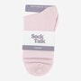Pure Cashmere Luxury Ankle Socks Ethically Sourced Light Pink, thumbnail 3 of 4