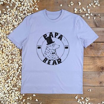 Papa Bear Handprinted T Shirt, 5 of 6