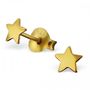 Gold Vermeil Star Earrings, thumbnail 1 of 1