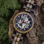 Havana Automatic Mechnical Movement Wooden Watch For Men, thumbnail 1 of 10