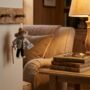 Handmade Felt Miles The Mouse Hanging Decoration, thumbnail 2 of 4
