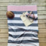 Personalised Beach Towel And Leather Strap, thumbnail 10 of 12