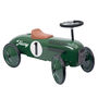 Personalised Racing Green Vintage Style Ride On Car, thumbnail 1 of 1