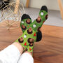 Personalised Golf Course Face Photo Socks, thumbnail 3 of 5