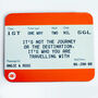 Personalised Train Ticket Mouse Mat, thumbnail 6 of 6
