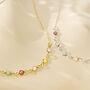 Family Mini Birthstone Necklace, thumbnail 4 of 12