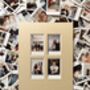 Instax Mini X Four Luxury A4 Photo Frame Mount, thumbnail 2 of 4