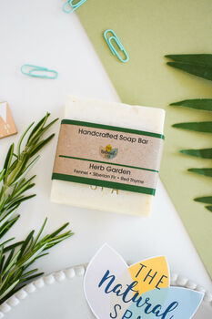Herb Garden All Natural Soap Bar Palm Free, 3 of 7