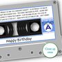 65th Birthday Print Birth Date Songs Gift Year 1961, thumbnail 3 of 12