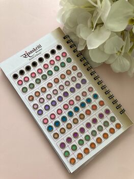 Pastel Round Assorted Colours Bindi Booklet, 2 of 6