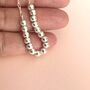16th Birthday Handmade Sterling Silver Bracelet, thumbnail 4 of 5