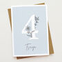 Floral Fourth Birthday Card, thumbnail 2 of 7