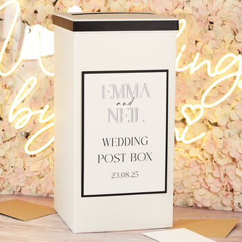 Manhattan Wedding Card Post Box, 2 of 11