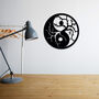 Yin Yang Tree Of Life Wooden Wall Art Circular Harmony, thumbnail 4 of 9