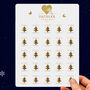 Butterfly And Holly Christmas Stickers, 25, thumbnail 6 of 8