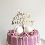 'Happy Birthday' Cake Topper, thumbnail 1 of 1