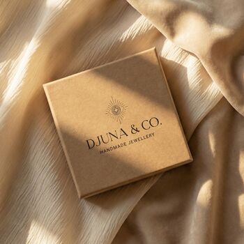 Soul Sister Necklace With Interlocking Hammered Rings, 5 of 5