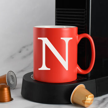 Personalised Initial Mug Engraved, 6 of 7