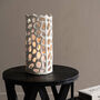 Ecomix Cutwork Glass Candle Holder, thumbnail 1 of 3