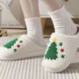 Christmas Tree Slippers, thumbnail 2 of 5