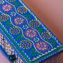 Three Drawer Blue Mosaic Wooden Spice Box, thumbnail 4 of 6