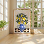 Vase Of Lemons Still Life Print, thumbnail 3 of 8