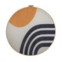 Abstract Wall Decor Hoop, Mid Century Wall Hangings, thumbnail 1 of 3