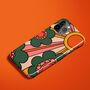 Retro Sun And Flowers Phone Case Durable iPhone Samsung Mobile Cover, thumbnail 1 of 5