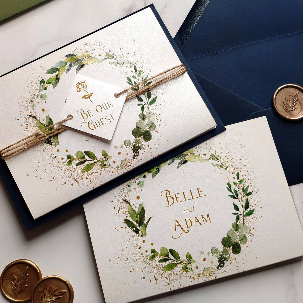 'Be Our Guest' Disney Wedding Invitation, 1 of 6