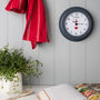 Customisable Red Lighthouse Wall Clock, thumbnail 1 of 7