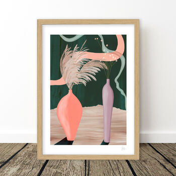 Abstract Vase Art Print, 6 of 8