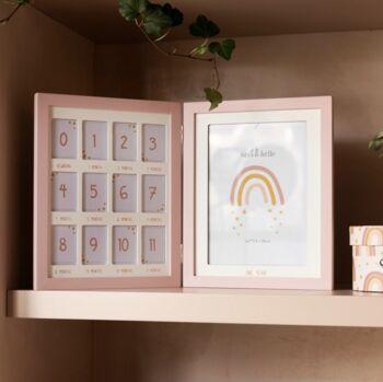 Personalised Baby First Year Multi Photo Frame, 2 of 7