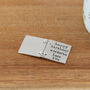 21st Birthday Keepsake Gift Pewter Mini Folding Card, thumbnail 4 of 6