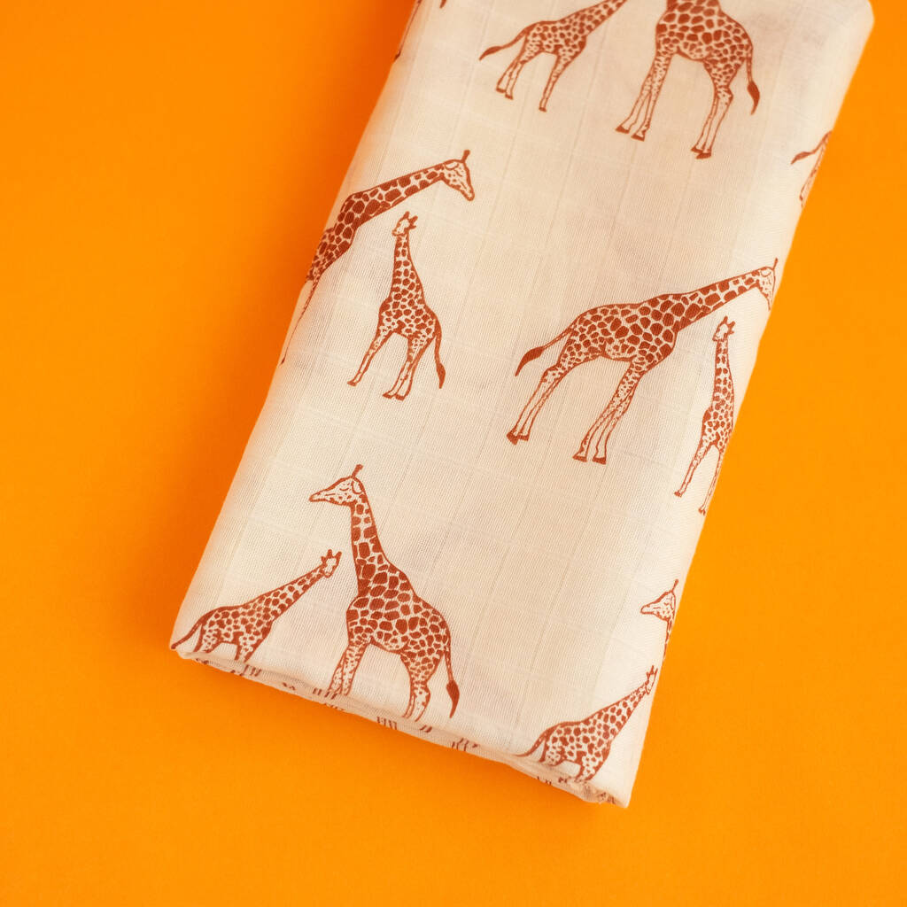 giraffe muslin