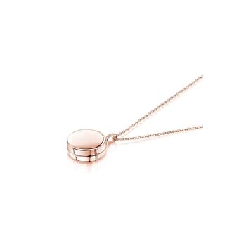 Personalised Little Drum 18k Rose Gold Plated Locket, 3 of 12