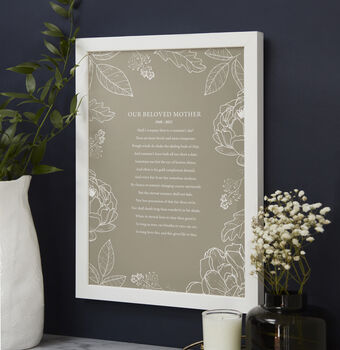 Personalised 'Use Your Own Words' Abstract Design Print, 5 of 10