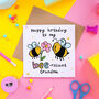 My Bee Rilliant Grandma Birthday Card, thumbnail 2 of 2