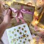 Cluster Star Christmas Gift Stickers, thumbnail 4 of 7