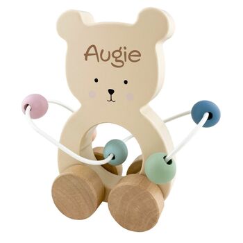 Personalised Bunny Abacus For Babies, 3 of 3