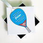 Personalised Padel Racket Decoration, thumbnail 3 of 4