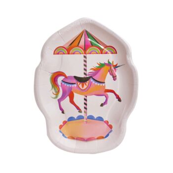 Unicorn Fairy Princess Paper Plates, 2 of 4