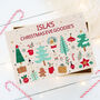 Personalised Wooden Fun Christmas Eve Gift Box, thumbnail 2 of 4