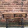 Industrial Reclaimed Console Side Table Drawers 004, thumbnail 1 of 6