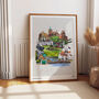 Carshalton Art Print, thumbnail 1 of 6