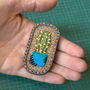 Cactus Wooden Brooch, thumbnail 3 of 4