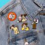 Wallace And Gromit Gromit Enamel Pin Badge, thumbnail 2 of 2